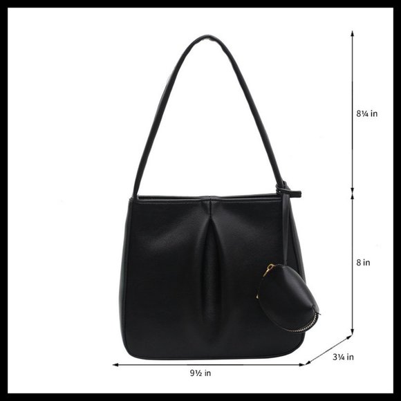 NEW Black Shoulder Bag - Picture 8 of 8